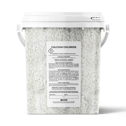 Calcium Chloride Flakes Tubs CaCl2 FCC 77% Food Soluble Cheese Making Beer Bulk