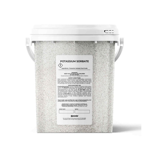 Kemmie 500g Potassium Sorbate Granules E202 Preservative Cosmetic Brewing Tub
