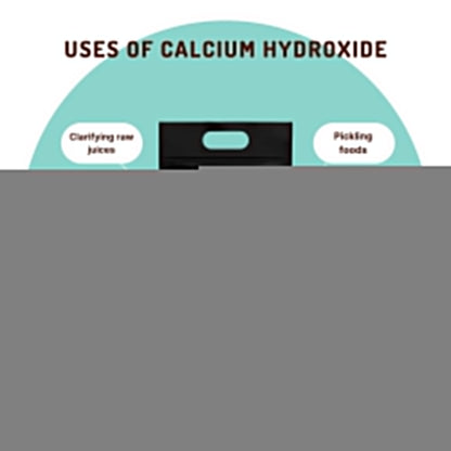 Food Grade Calcium Hydroxide Powder Bags - FCC Hydrated Slaked Pickling Bulk