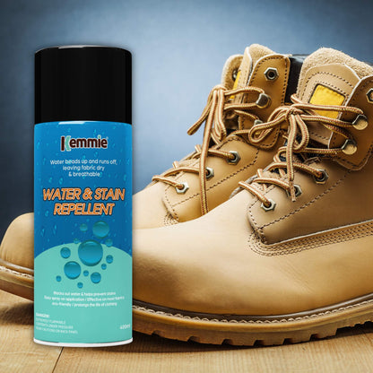 Kemmie 212g Water and Stain Repellent Spray for Shoes Suede Leather and Fabric
