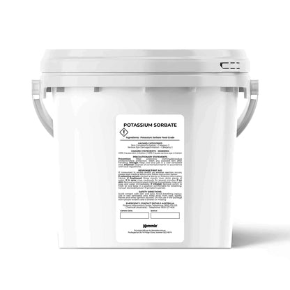 Kemmie 2Kg Potassium Sorbate Granules E202 Preservative Cosmetic Brewing Tub