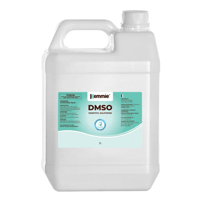 Kemmie DMSO Liquid 99.9% Pure - USP Grade Dimethyl Sulfoxide Solvent