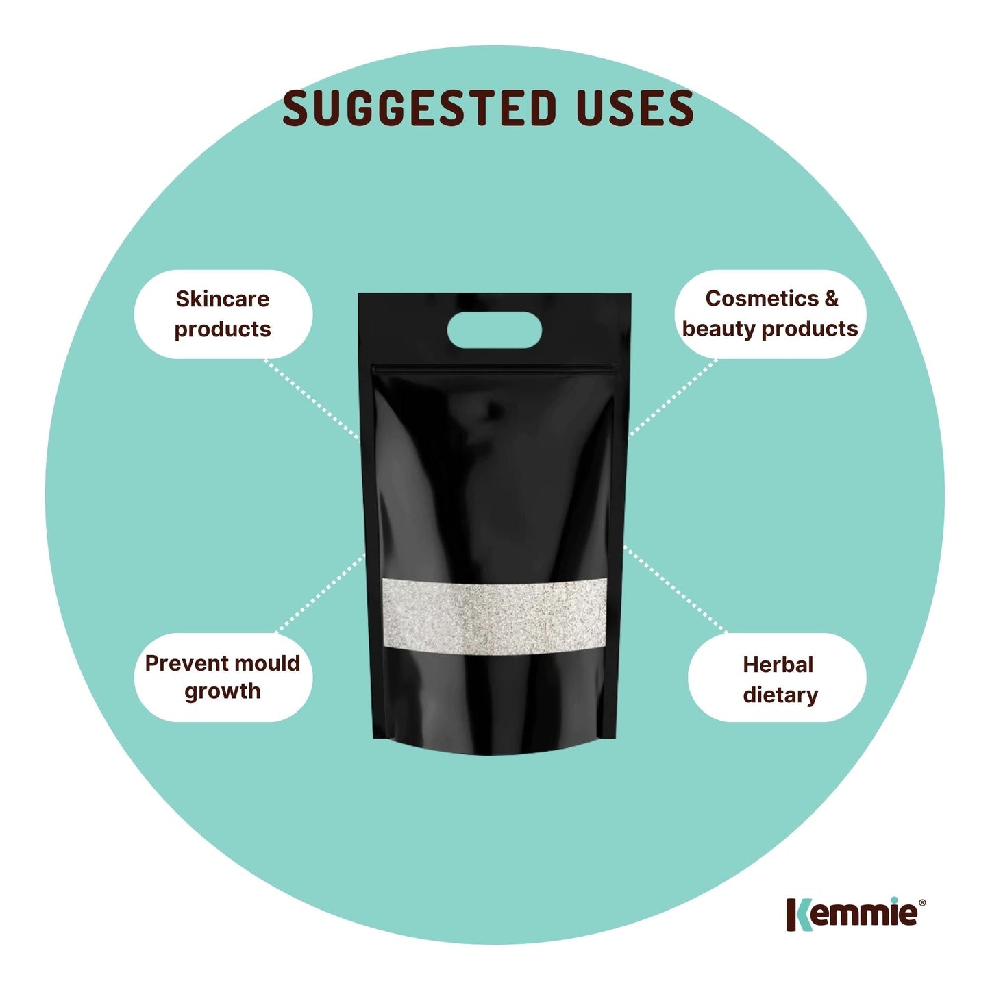 Kemmie Potassium Sorbate Granules E202 Preservative Cosmetic Brewing