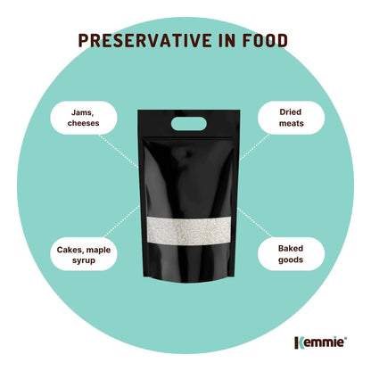 Kemmie Potassium Sorbate Granules E202 Preservative Cosmetic Brewing